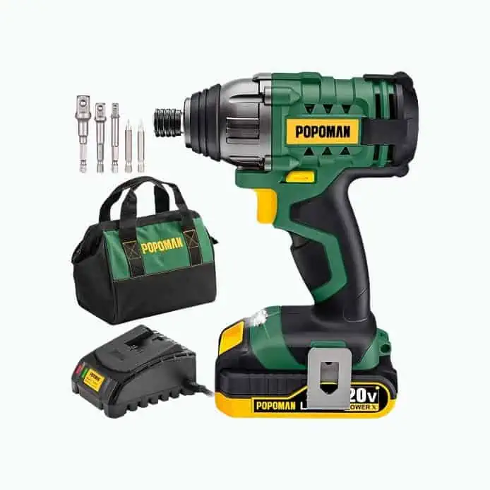 Product Image of the TECCPO Impact Driver Kit