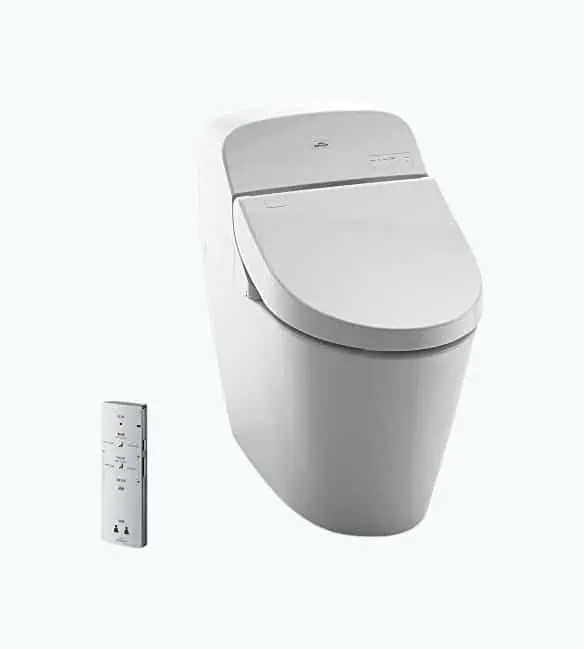 Product Image of the Toto Washlet With Integrated Toilet