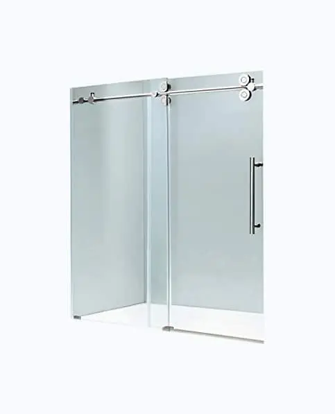 Product Image of the Vigo Elan Frameless Sliding Shower Door