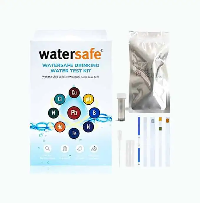 Product Image of the Watersafe 10-Parameters Easy Water Test Kit Strips