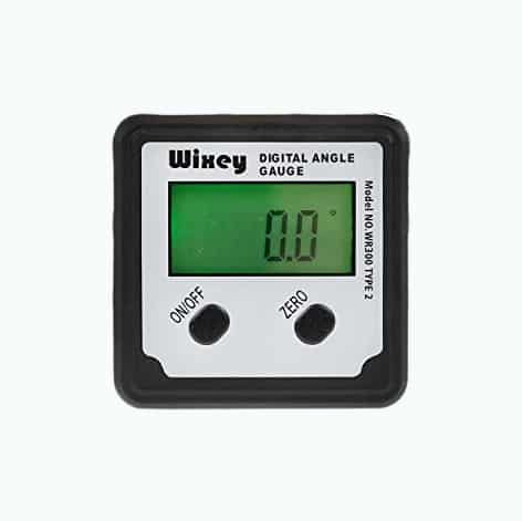 Product Image of the Wixey Digital Angle Gauge Type 2 with Magnetic Base and Backlight