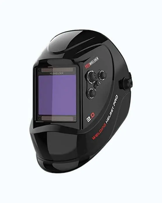 Product Image of the YesWelder True Color Auto-Darkening Helmet