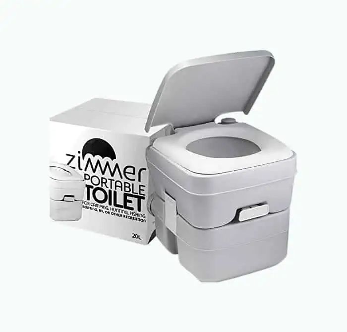 Product Image of the Zimmer Portable Camping Porta Potty