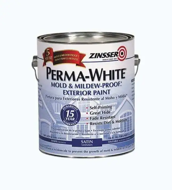 Product Image of the Zinsser Mold-Resistant Satin Paint