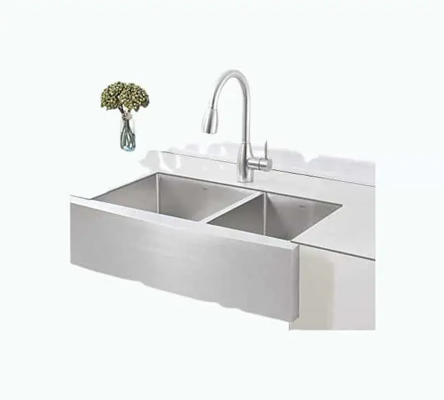 Product Image of the Zuhne Turin Double Bowl Sink