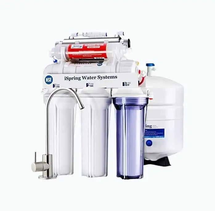 Product Image of the iSpring Deluxe Under Sink 7-Stage RO System