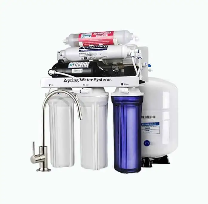 Product Image of the iSpring Six-Stage Undersink Drinking Water Filter
